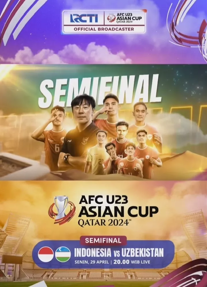 Bojonegoro Nobar Timnas Indonesia U-23 Melaju ke Semifinal Piala Asia U-23