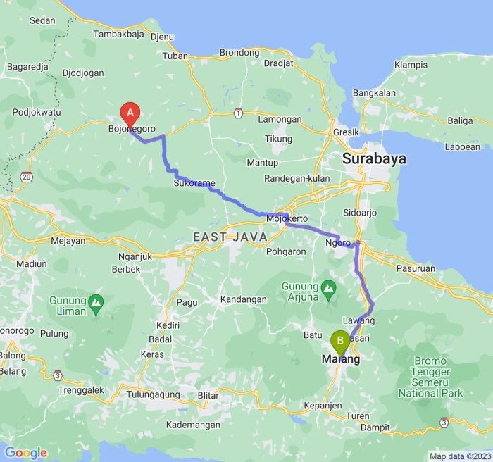 Travel Bojonegoro-Malang Tepercaya & Harga Tiket