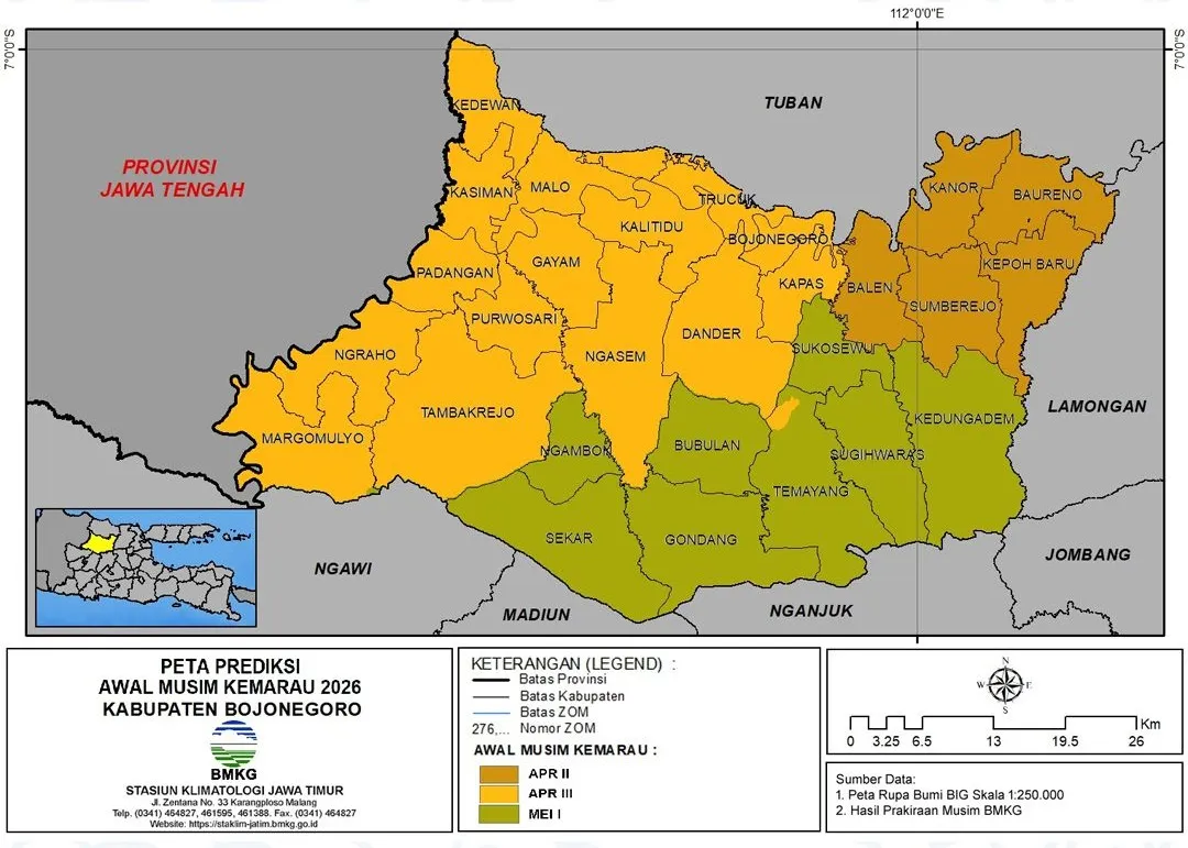 Waspada Kekeringan Bojonegoro